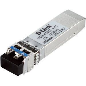 D-Link DEM-432XT Fiber optic 1310nm 10000Mbit/s SFP+ network transceiver module D-Link DEM-432XT Fiber optic 1310nm 10000Mbit/s SFP+ network transceiver module