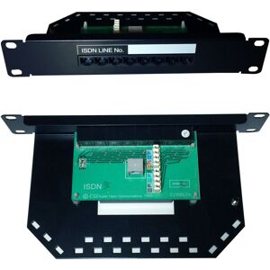 Loops 11.5 1U Mini 8 Port Way Voice ISDN High Density Patch Panel Over CAT5 CAT6 AT Loops 11.5 1U Mini 8 Port Way Voice ISDN High Density Patch Panel Over CAT5 CAT6 AT