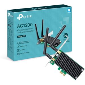 TP-LINK AC1200 Dual Band Wireless PCI Express Adapter with Two Antennas, PCIe Network In TP-LINK AC1200 Dual Band Wireless PCI Express Adapter with Two Antennas, PCIe Network In