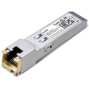 TP-LINK TL-SM331T 1000Base-T RJ45 SFP Module 1.25G Copper SFP Transceiver SFP to E TP-LINK TL-SM331T 1000Base-T RJ45 SFP Module 1.25G Copper SFP Transceiver SFP to E