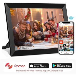 VEANXIN (black, UK Plug) 10.1 Inch Smart WiFi Digital Photo Frame 1280x800 IPS LCD Touch VEANXIN (black, UK Plug) 10.1 Inch Smart WiFi Digital Photo Frame 1280x800 IPS LCD Touch