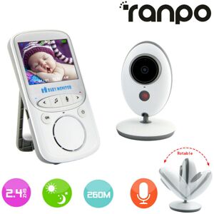 Ranpo Wireless 2.4'' LCD Baby Monitor Camera Audio Video Intercom Night Vision VB605 U Ranpo Wireless 2.4'' LCD Baby Monitor Camera Audio Video Intercom Night Vision VB605 U