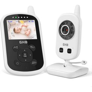 Baby Monitor, GHB Video Baby Monitor with Camera Eco Mode 900ft Range 950mAh Bat Baby Monitor, GHB Video Baby Monitor with Camera Eco Mode 900ft Range 950mAh Bat