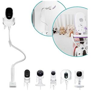 Flexi Twist Universal Baby Monitor Holder Secure with Straps & Clamp to Furn Flexi Twist Universal Baby Monitor Holder Secure with Straps & Clamp to Furn