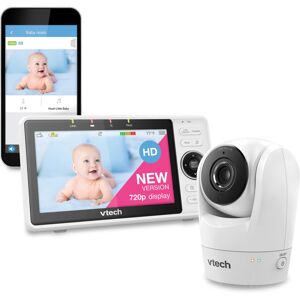 VTech VM901 Smart Wi-Fi Baby Monitor with Upgraded 5-inch 720p Display,Remote Pa VTech VM901 Smart Wi-Fi Baby Monitor with Upgraded 5-inch 720p Display,Remote Pa