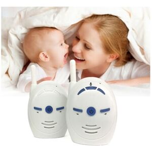 Unbranded BM-V20 Wireless Voice Baby Monitor with Built-in PTT Intercom (Color: White) Unbranded BM-V20 Wireless Voice Baby Monitor with Built-in PTT Intercom (Color: White)