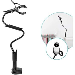 Flexi Twist Black Universal Baby Monitor Holder Secure with Straps & Clamp t Flexi Twist Black Universal Baby Monitor Holder Secure with Straps & Clamp t
