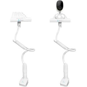 Flexi Twist Pro Universal Baby Monitor Holder Shelf Secure with Straps & Cla Flexi Twist Pro Universal Baby Monitor Holder Shelf Secure with Straps & Cla