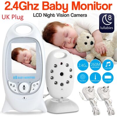 xb Baby Monitor 2.4GHz Digital Video NightVision Audio Sensor Camera 2.4″ xb Baby Monitor 2.4GHz Digital Video NightVision Audio Sensor Camera 2.4″