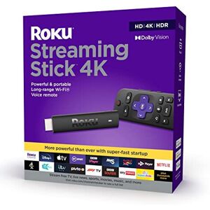 REFURBISHED Roku Streaming Stick 4K HD/4K/HDR Streaming Media Player REFURBISHED Roku Streaming Stick 4K HD/4K/HDR Streaming Media Player