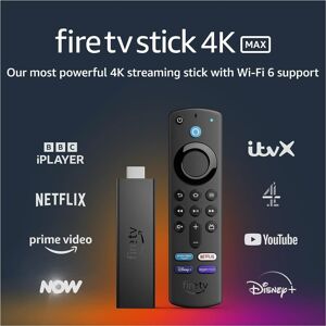 Amazon Fire Stick 4K Max TV Stick Ultra HD Streaming Wi-Fi 6 Alexa Amazon Fire Stick 4K Max TV Stick Ultra HD Streaming Wi-Fi 6 Alexa
