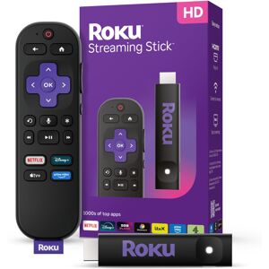 Roku Streaming Stick 2025 - HD TV Stick with Voice Remote, Free & Live TV, All t Roku Streaming Stick 2025 - HD TV Stick with Voice Remote, Free & Live TV, All t