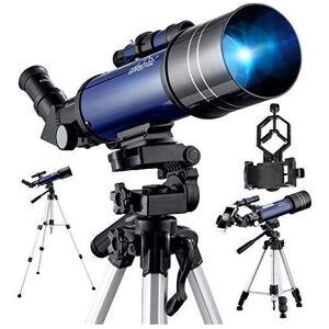 BEBANG Telescope for Astronomy, Pro 400/70 FMC Glass Optical Refractor Telescope, With BEBANG Telescope for Astronomy, Pro 400/70 FMC Glass Optical Refractor Telescope, With