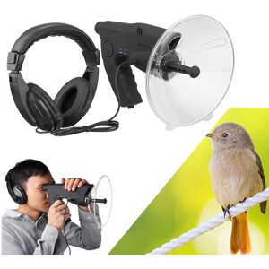 Unbranded Parabolic Microphone Monocular X8 Ear Long Range Birds Listening Telescope 200M Unbranded Parabolic Microphone Monocular X8 Ear Long Range Birds Listening Telescope 200M