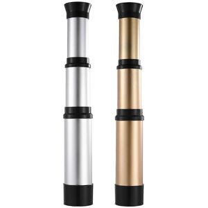 Kricely (As show, One size) 2pcs Monocular Telescope Handheld Telescopes Pirate Toys Kid Kricely (As show, One size) 2pcs Monocular Telescope Handheld Telescopes Pirate Toys Kid