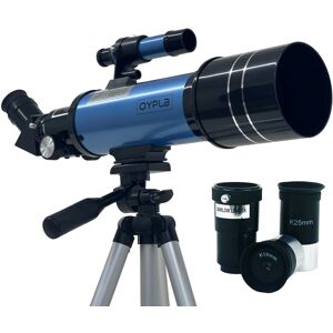 Oypla Professional Astronomical 400-70 Portable Refractor Telescope with Adjusta Oypla Professional Astronomical 400-70 Portable Refractor Telescope with Adjusta
