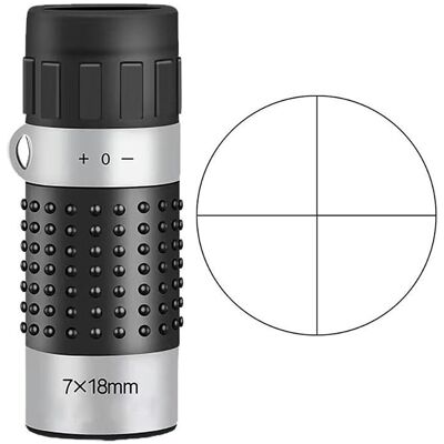 Unbranded (Crosses) Mini 7x Magnifying Telescope Monocular Crosshairs Rangefinder Differen Unbranded (Crosses) Mini 7x Magnifying Telescope Monocular Crosshairs Rangefinder Differen