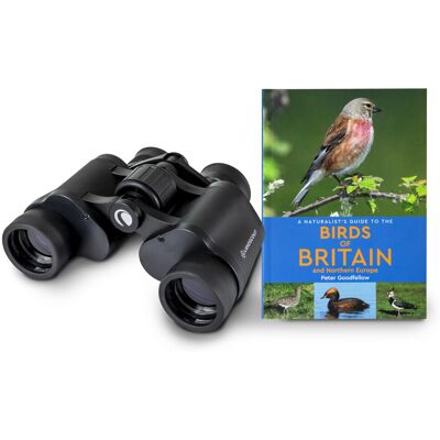 Celestron 73151 LandScout 7x35mm Water-Resistant Birder Starter Kit - Rubber Gri Celestron 73151 LandScout 7x35mm Water-Resistant Birder Starter Kit - Rubber Gri