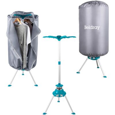 Beldray Heated Clothes Airer Pod - Hot Air Indoor Clothes Dryer With Cover, Quic Beldray Heated Clothes Airer Pod - Hot Air Indoor Clothes Dryer With Cover, Quic