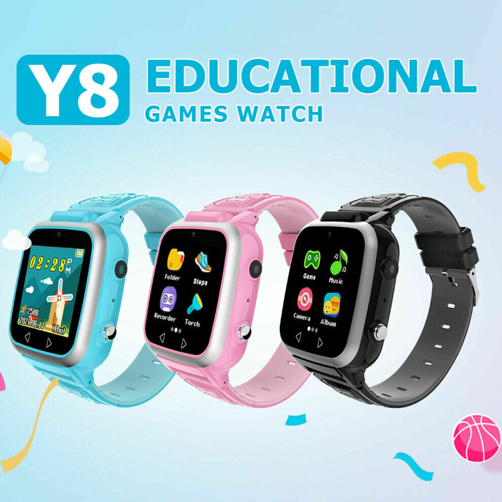 bedee (Black) Kids Smart Watch - Camera, Games, Video Watches