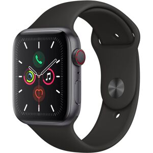 REFURBISHED Apple Watch Series 5 (GPS + Cell, 44mm, Space Gray Aluminum, Black Sport Band) REFURBISHED Apple Watch Series 5 (GPS + Cell, 44mm, Space Gray Aluminum, Black Sport Band)