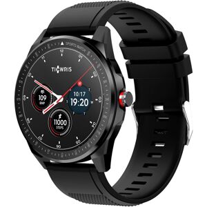 GreenZech (Grey & Black) 1.3 Inch Fitness Tracker Heart Rate Monitor Smart Watch with Repl GreenZech (Grey & Black) 1.3 Inch Fitness Tracker Heart Rate Monitor Smart Watch with Repl