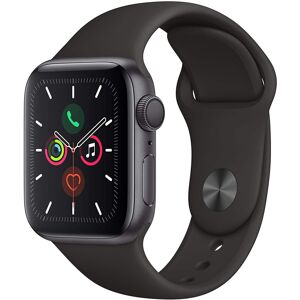 REFURBISHED Apple Watch Series 5 40mm (GPS) - Space Grey Aluminium Case with Black Sport Ban REFURBISHED Apple Watch Series 5 40mm (GPS) - Space Grey Aluminium Case with Black Sport Ban