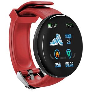 Unbranded (Red) Smart Watch Waterproof Fitness Watch With Heart Rate Blood Pressure Monito Unbranded (Red) Smart Watch Waterproof Fitness Watch With Heart Rate Blood Pressure Monito