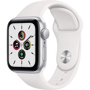 REFURBISHED Apple Watch SE (GPS, 40mm) - Silver Aluminum Case with White Sport Band REFURBISHED Apple Watch SE (GPS, 40mm) - Silver Aluminum Case with White Sport Band