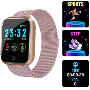 SinoDragon I5 Pink Smart Watch Fitness Tracker - Heart Rate, Sleep & Blood Pressure Monitor SinoDragon I5 Pink Smart Watch Fitness Tracker - Heart Rate, Sleep & Blood Pressure Monitor