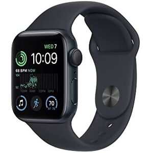 REFURBISHED Apple Watch SE (2nd generation) (GPS, 40mm) Smart watch - Midnight Aluminium Cas REFURBISHED Apple Watch SE (2nd generation) (GPS, 40mm) Smart watch - Midnight Aluminium Cas