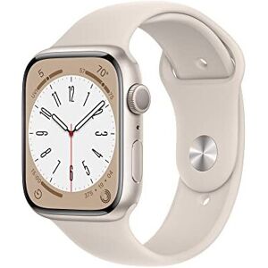 REFURBISHED Apple Watch Series 8 (GPS 45mm) Smart watch - Starlight Aluminium Case with Star REFURBISHED Apple Watch Series 8 (GPS 45mm) Smart watch - Starlight Aluminium Case with Star