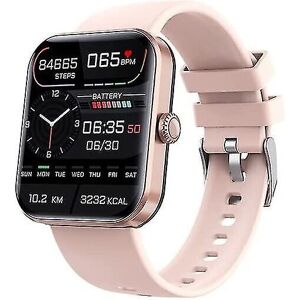Unbranded (Pink) F57l Blood Glucose Monitoring Smartwatch, Fitness Tracker With Blood Pres Unbranded (Pink) F57l Blood Glucose Monitoring Smartwatch, Fitness Tracker With Blood Pres