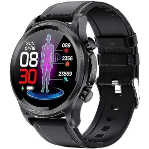 Unbranded (Black Leather) 2023 Blood Glucose Smart Watch Ecg ppg Monitoring Blood Pressure Unbranded (Black Leather) 2023 Blood Glucose Smart Watch Ecg ppg Monitoring Blood Pressure