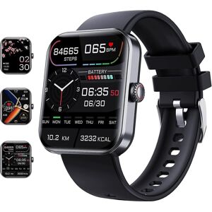 Unbranded (Black) F57l Blood Glucose Monitoring Smartwatch, Fitness Tracker With Blood Pre Unbranded (Black) F57l Blood Glucose Monitoring Smartwatch, Fitness Tracker With Blood Pre