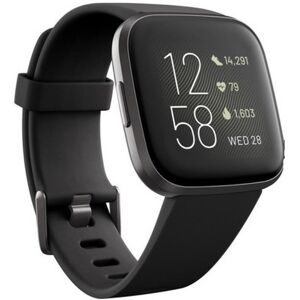 Smartwatch Fitbit Versa 2 dial black 40mm strap rubber sports GPS watch Smartwatch Fitbit Versa 2 dial black 40mm strap rubber sports GPS watch