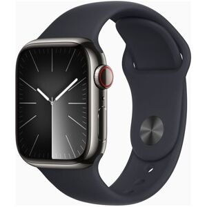 REFURBISHED Apple Watch Series 9 (GPS + Cellular) - 41 mm - graphite stainless steel - smart REFURBISHED Apple Watch Series 9 (GPS + Cellular) - 41 mm - graphite stainless steel - smart