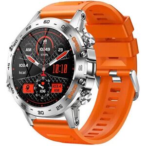 STOYOTU (Silicone Orange) Men Smart Watches for iOS Android Sports Fitness Tracker Water STOYOTU (Silicone Orange) Men Smart Watches for iOS Android Sports Fitness Tracker Water