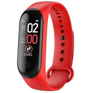 Unbranded (Red) Bluetooth Smart Watch Heart Rate Blood Pressure Sports Tracker Sleep Monit Unbranded (Red) Bluetooth Smart Watch Heart Rate Blood Pressure Sports Tracker Sleep Monit