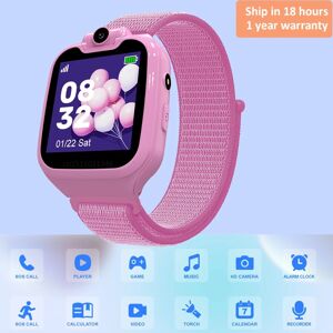 Aihontai (Pink, with retailed box) 1.54inch Kids Smart Watch Phone Call 16 Games With 512 Aihontai (Pink, with retailed box) 1.54inch Kids Smart Watch Phone Call 16 Games With 512