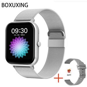 Aihontai (Mesh belt silver) 2023 Call Smart Watch Women Custom Dial Smartwatch For Androi Aihontai (Mesh belt silver) 2023 Call Smart Watch Women Custom Dial Smartwatch For Androi