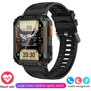 Aihontai (Black) Rugged Military Men Smart Watch For Android IOS Ftiness Watches IP67 Wat Aihontai (Black) Rugged Military Men Smart Watch For Android IOS Ftiness Watches IP67 Wat