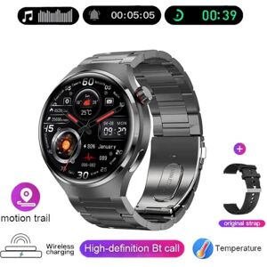 Aihontai (Black steel) GT4 PRO Smart Watch Men For Huawei Watch 4 Pro 1.6\ Aihontai (Black steel) GT4 PRO Smart Watch Men For Huawei Watch 4 Pro 1.6\