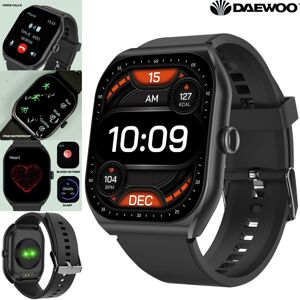 Daewoo Active Smart Watch Fitness Tracker w Voice Call Heart Rate Sleep Monitor Daewoo Active Smart Watch Fitness Tracker w Voice Call Heart Rate Sleep Monitor