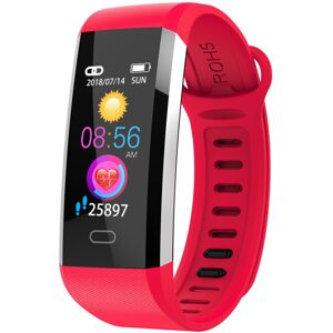 GreenZech (Red) 0.96" TFT Screen Waterproof Smart Watch Heart Rate Monitor Fitness Bracele GreenZech (Red) 0.96" TFT Screen Waterproof Smart Watch Heart Rate Monitor Fitness Bracele