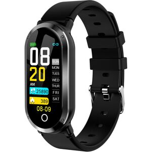 GreenZech (Black+Black Frame) 0.96" TFT Color Screen Waterproof Smart Watch Heart Rate Fit GreenZech (Black+Black Frame) 0.96" TFT Color Screen Waterproof Smart Watch Heart Rate Fit