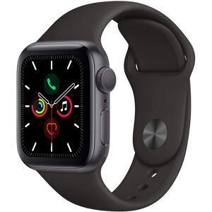 REFURBISHED Apple Watch Series 5 GPS 44MM Space Gray Aluminum Case with Black Sport Band R REFURBISHED Apple Watch Series 5 GPS 44MM Space Gray Aluminum Case with Black Sport Band R