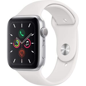 Apple Watch Series 5 GPS 40MM - Silver Aluminum Case with White Sport Band (Rene Apple Watch Series 5 GPS 40MM - Silver Aluminum Case with White Sport Band (Rene