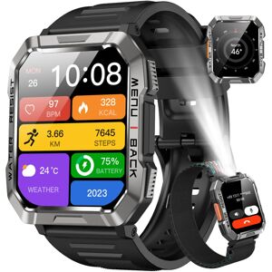 Blackview Military Smart Watch for Men - Answer/Make Calls, 2.01" Outdoor Sports Blackview Military Smart Watch for Men - Answer/Make Calls, 2.01" Outdoor Sports