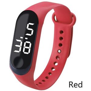 Maxpower (red) 6 Color Led Digital Watch Touch Screen Wrist Watch Bracelet Sports Casual Maxpower (red) 6 Color Led Digital Watch Touch Screen Wrist Watch Bracelet Sports Casual